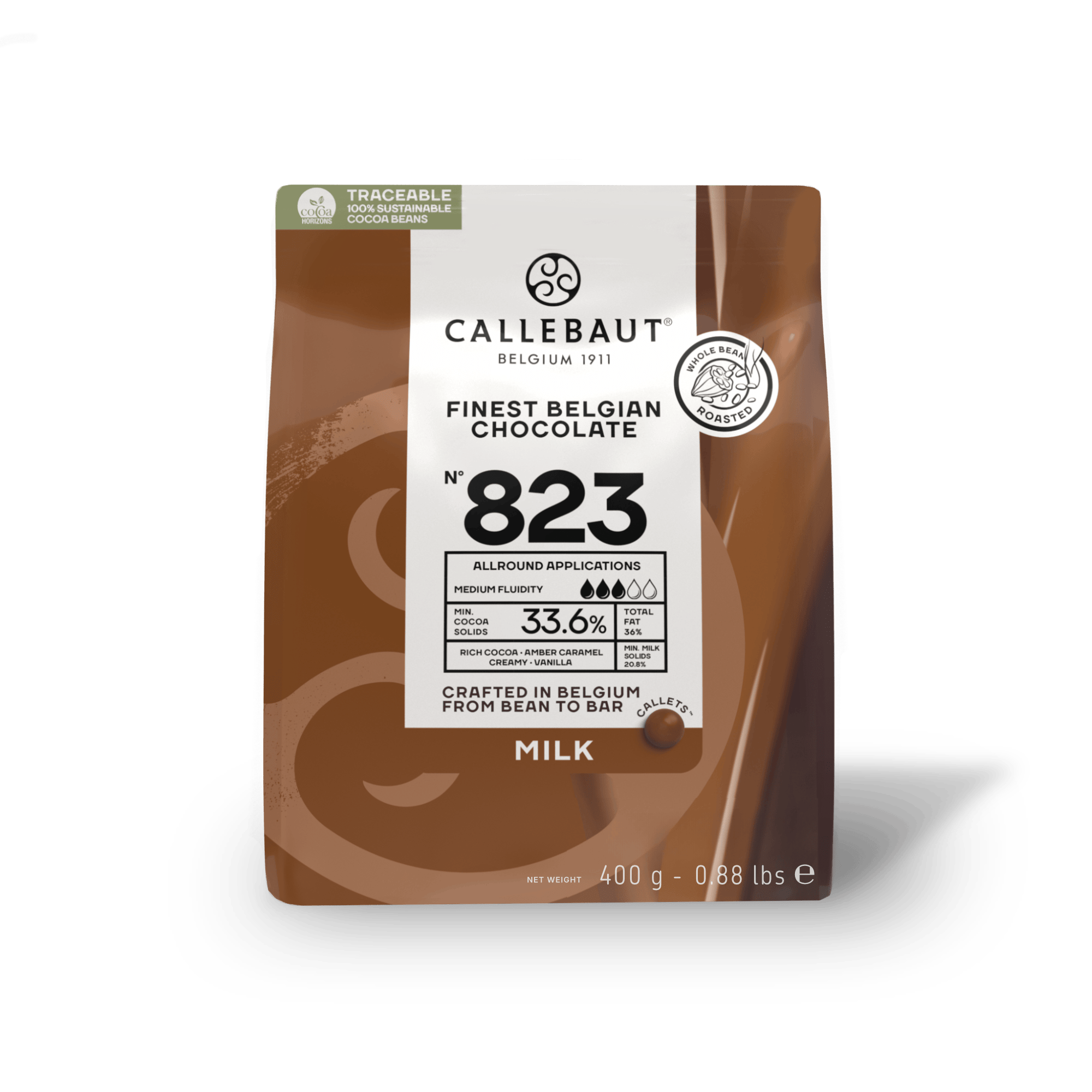 Milk Chocolate Callets: Recipe N 823